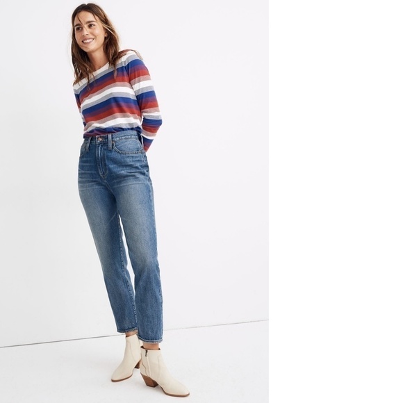 Madewell The High Waist Mom Jean - Picture 2 of 6